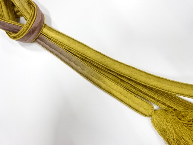 正絹　手組帯締め